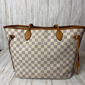 Louis Vuitton Neverfull Azure MM